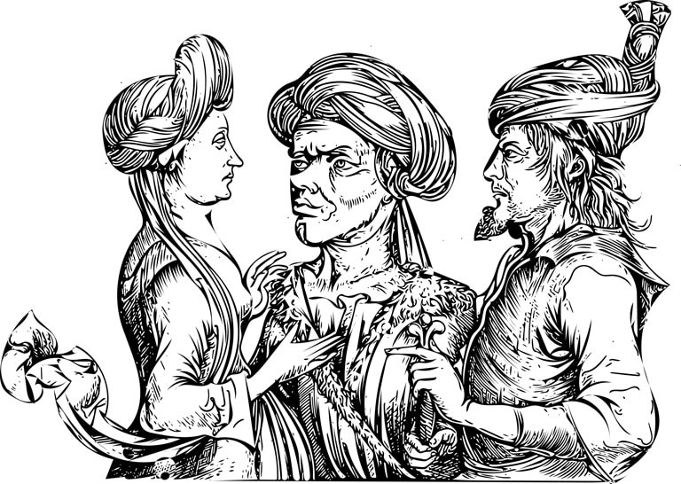 Das Bild zeigt einen Dreier und dient als Titelbild für das Thema „Cuckolding und Cuckqueening beschreiben einen BDSM-Fetisch des einvernehmlichen Fremdgehens“.